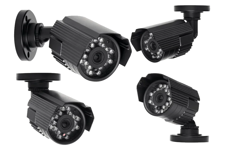 Outside security camera weatherproof with night vision