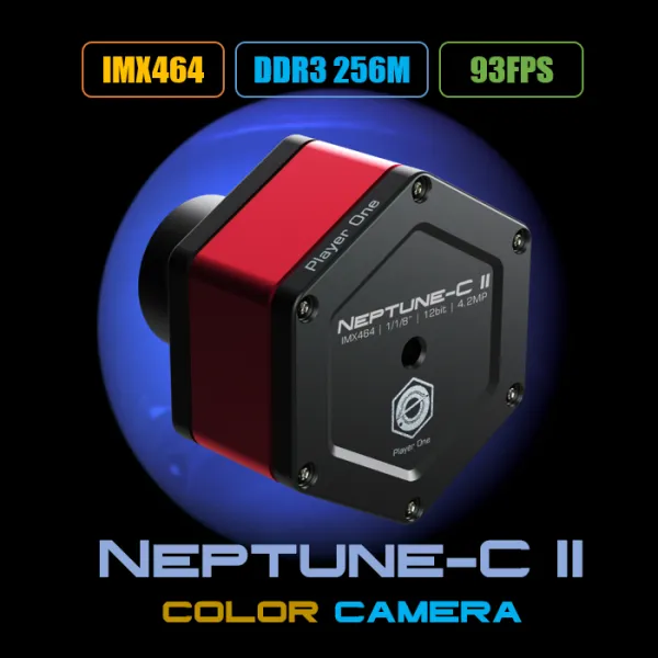Player One Astronomy Neptune-C II (IMX464)USB3.0 Color Camera