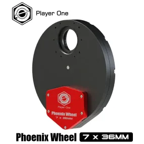 Player One Phoenix Wheel 7x36 mm Electronic Filter Wheel (PW7-36)