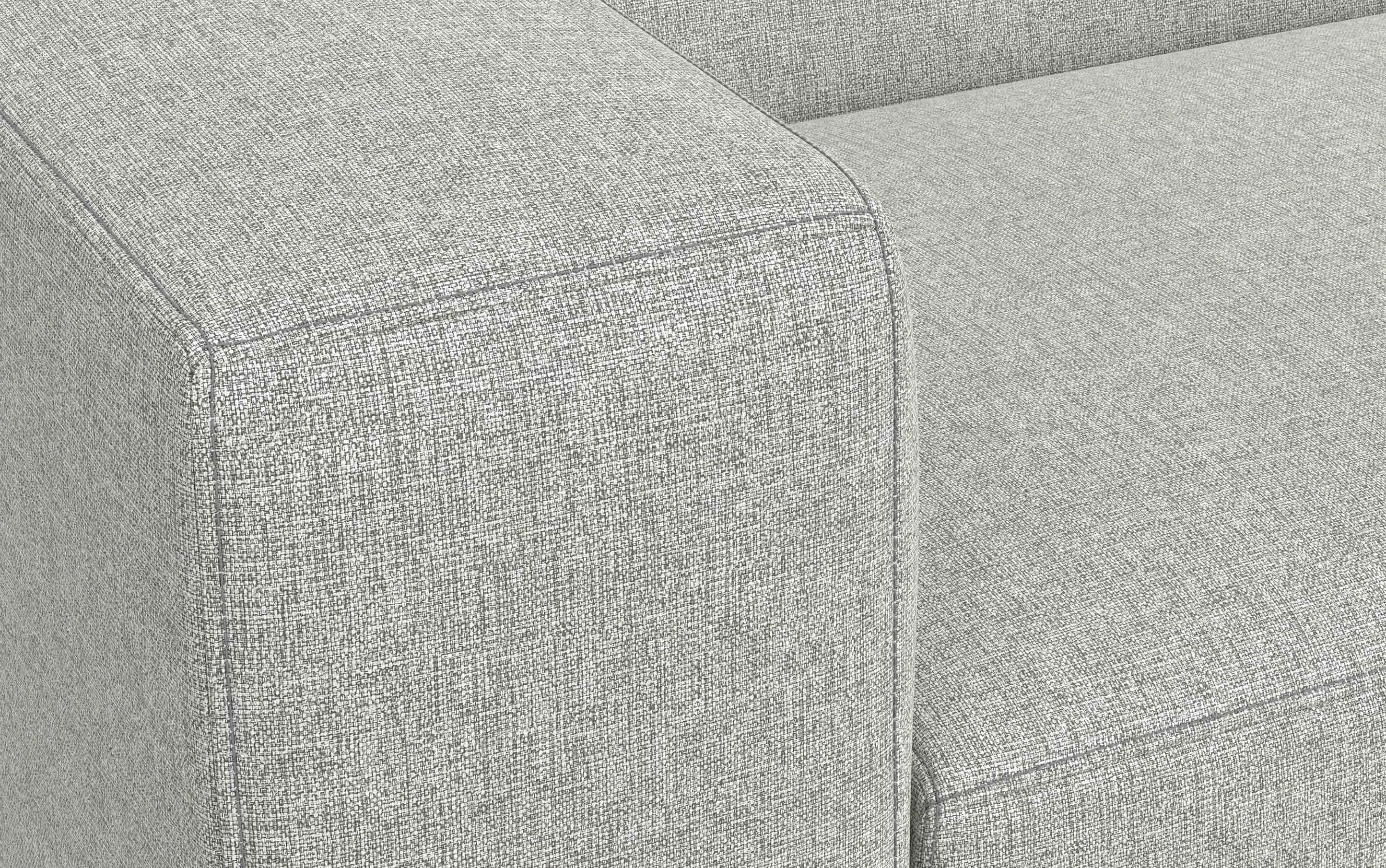 Rex 2 Seater Sofa and Ottoman in Performance Fabric