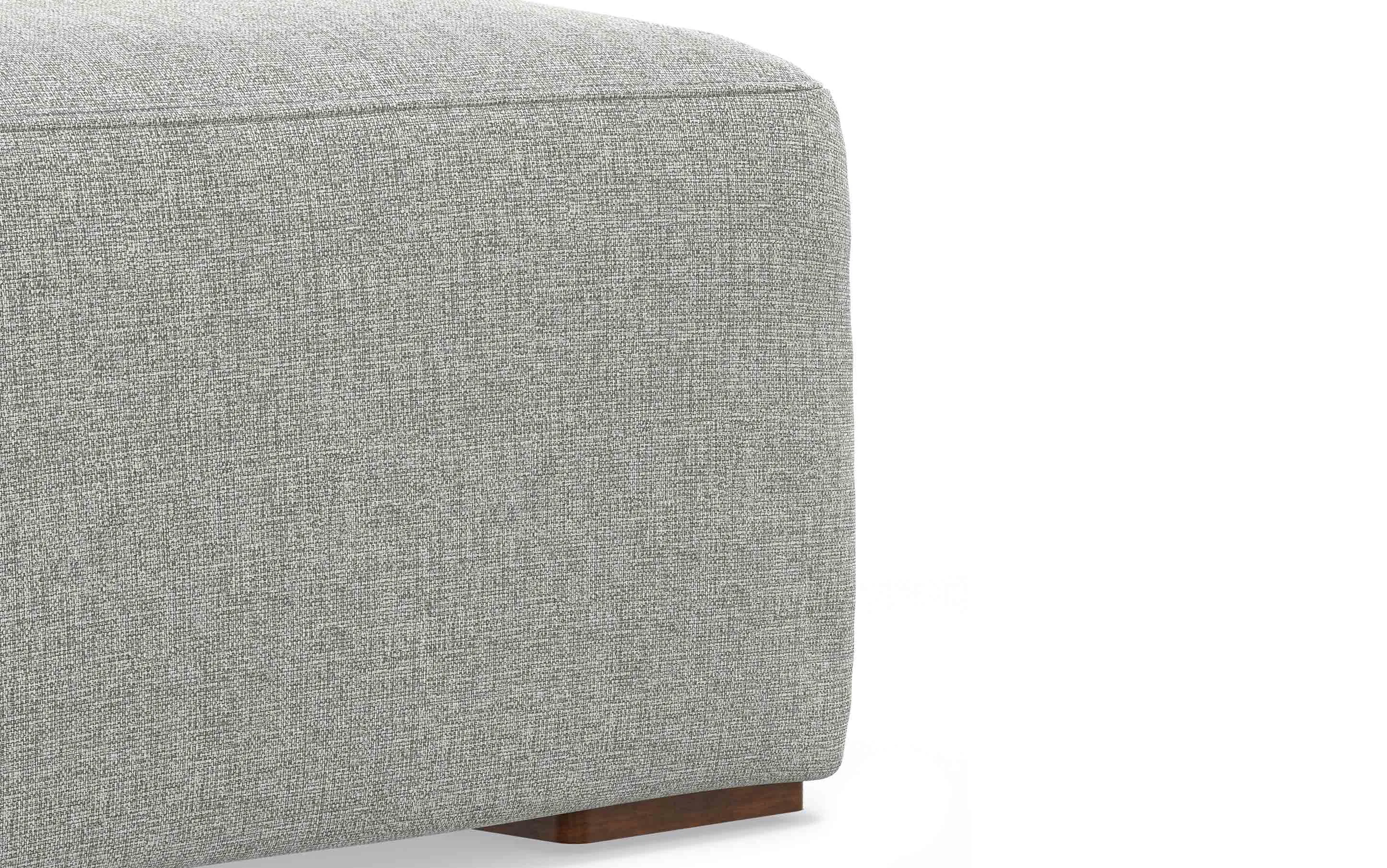 Rex 2 Seater Sofa and Ottoman in Performance Fabric