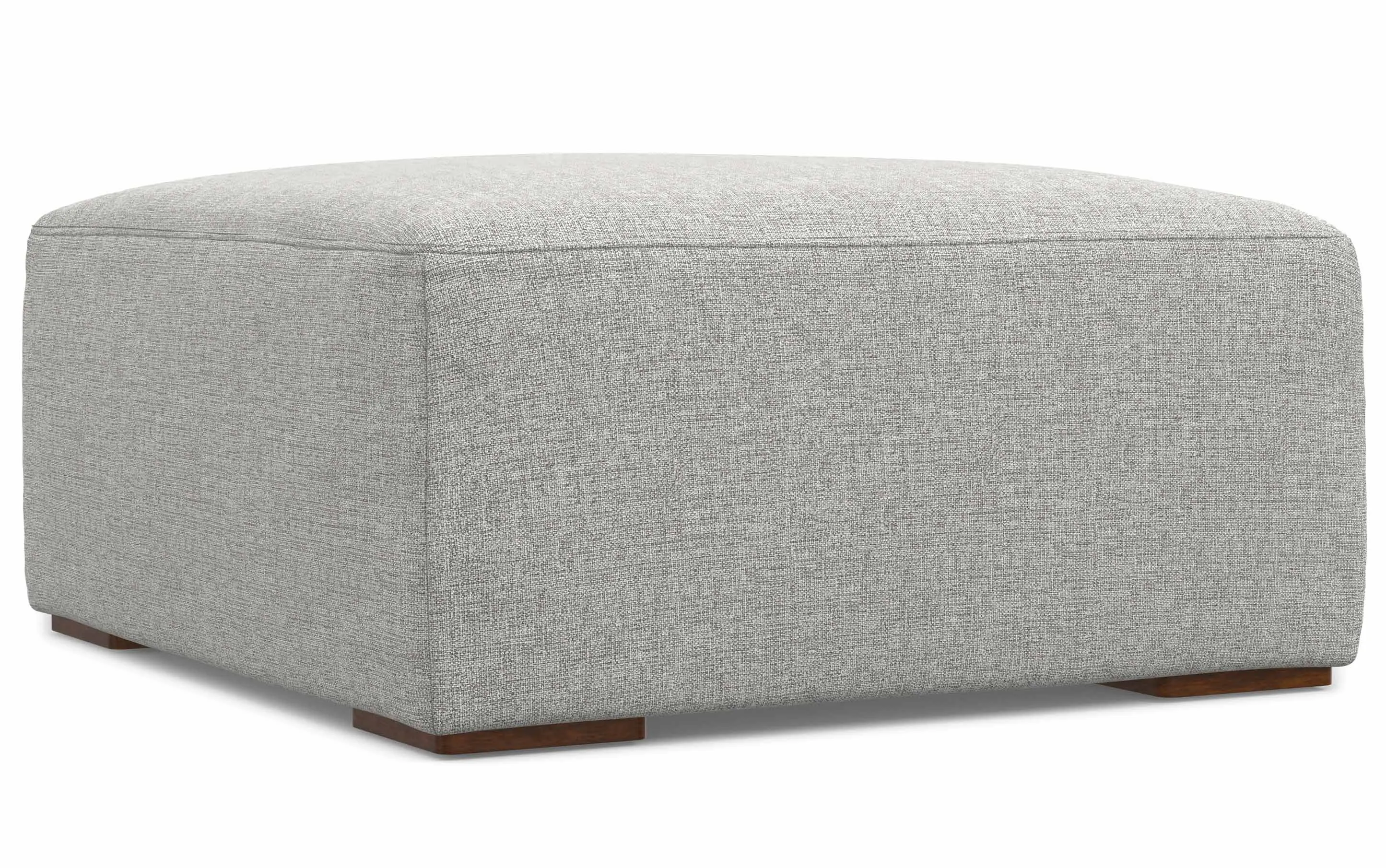 Rex 2 Seater Sofa and Ottoman in Performance Fabric