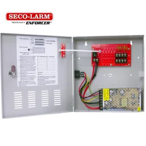 Seco-Larm - SLM-PC-U0405-PULQ - Switching CCTV Power Supply - 4 Outputs - 5 Amp