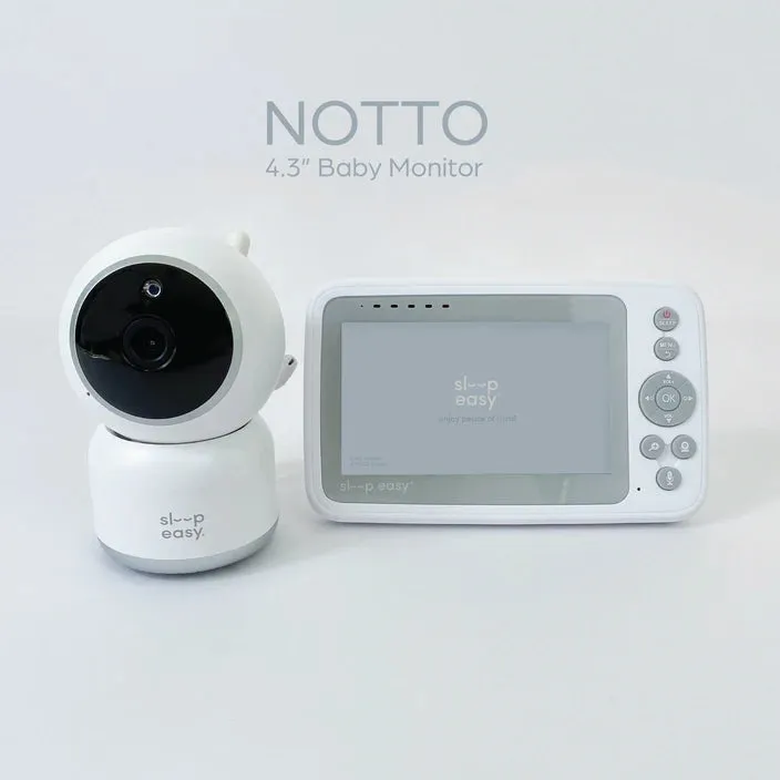 SLEEP EASY RAA430 Notto 4.3'/10.9cm Crystal Clear Baby Monitor