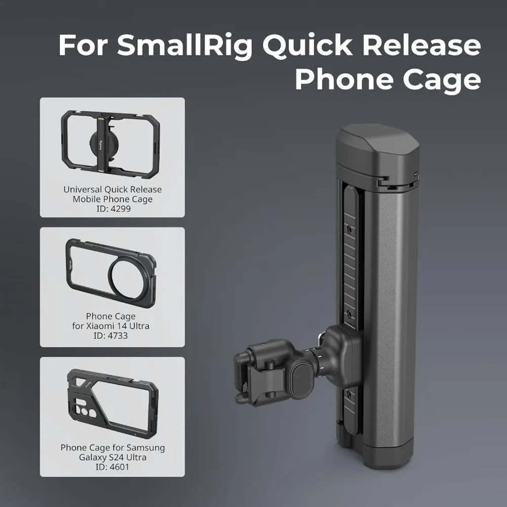 SmallRig Rotatable Bilateral Quick Release Side Handle Grip for HawkLock Mobile Video Smartphone Cages | 4842