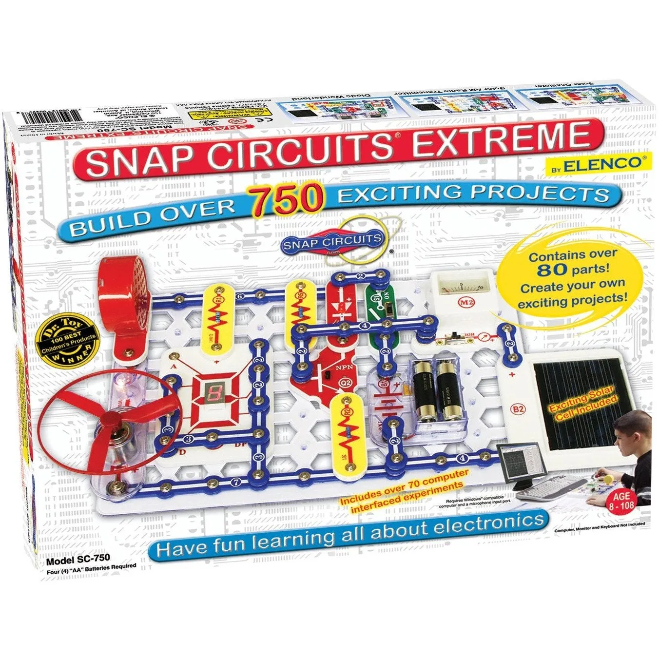 Snap Circuits Extreme 750 Experiments