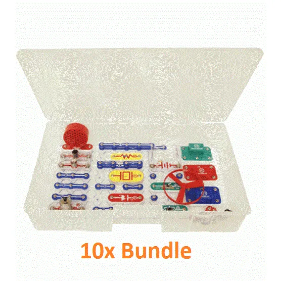 Snap Circuits Jr. Educational 100 Experiments - Pack of 10