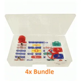 Snap Circuits Jr. Educational 100 Experiments - Pack of 4