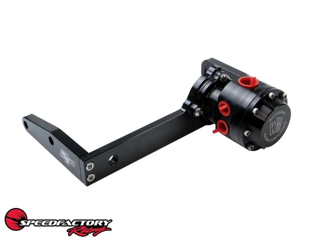 SpeedFactory Racing B-Series Mechanical Fuel Pump & Cam Trigger Combo Bracket - Kit   Waterman Sprint 700 Pump   Weldon A2047 Regulator - IG SF-02-100   WAT 250700   WEL A2047-438-T-120