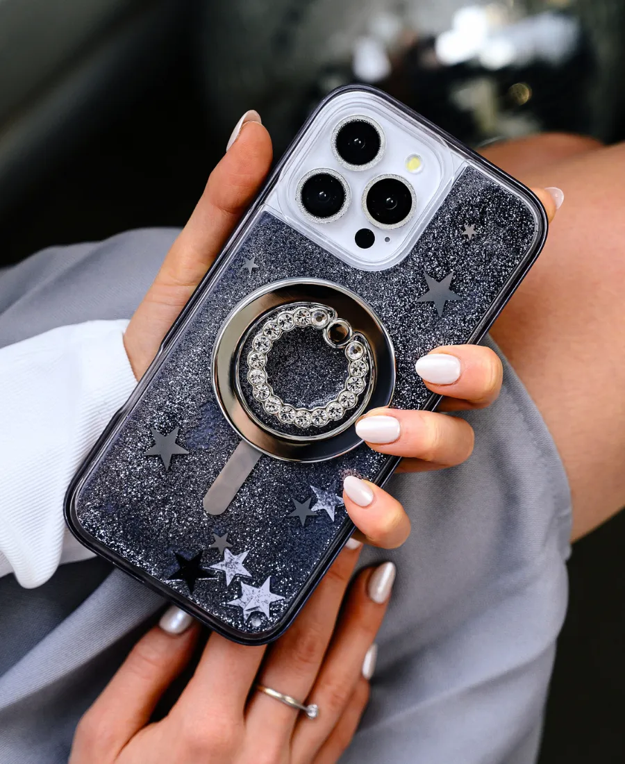 Starry Night Glitter MagSafe Phone Case