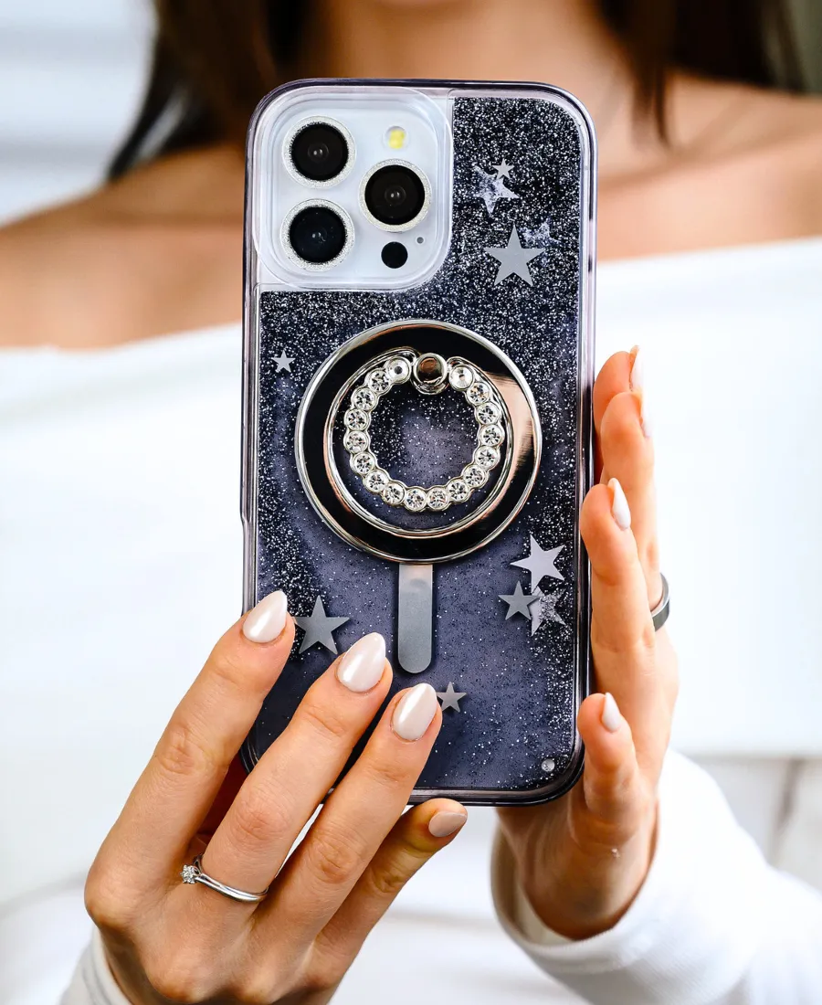 Starry Night Glitter MagSafe Phone Case