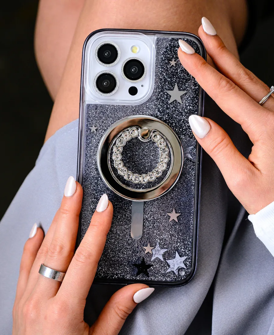 Starry Night Glitter MagSafe Phone Case