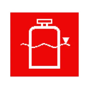 Switch Lens Top Red Fluid Level Warning Pk1
