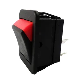 Switch Rocker 2-pole On/Off Black/Red bg1