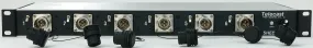 Telecast Fiber 1RU SMPTE Hybrid Eliminator - 6 ST to Lemo Male
