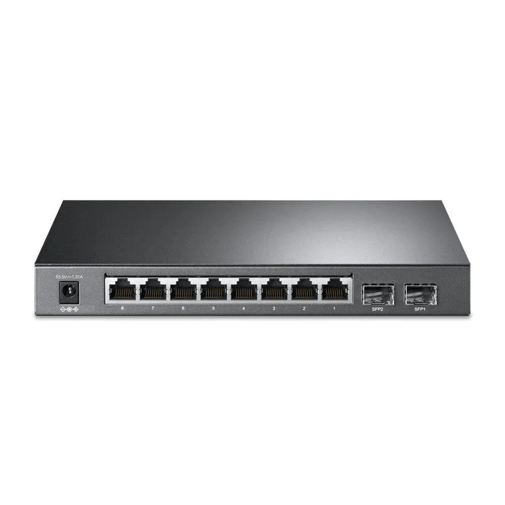 TP-Link JetStream 10-Port Gigabit Smart Switch with 8-Port PoE 