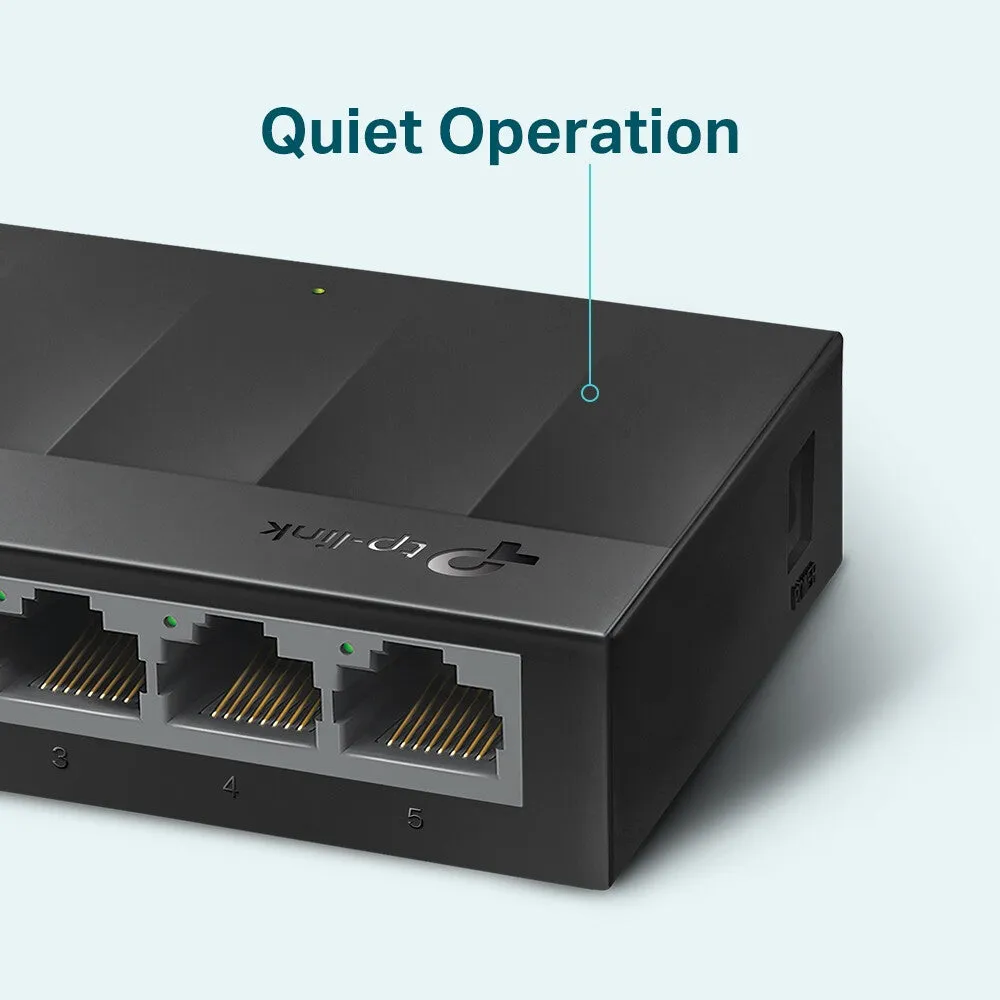 TP-Link LS1005G network switch Unmanaged Gigabit Ethernet (10/100/1000) Black