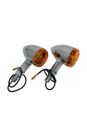 Turn Signals/Indicators (Pair) Tech Glide Smooth - Small - Highway Hawk H68-7001