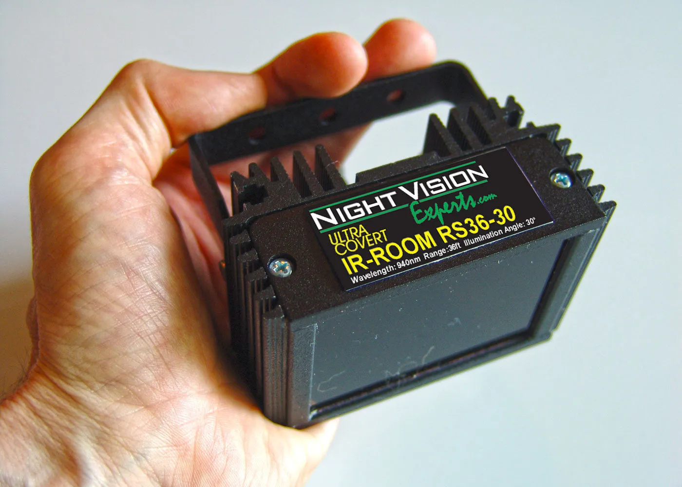 Ultracovert Room-Size LED Infrared Floodlight, 940nm | 36-ft range | 30° beam