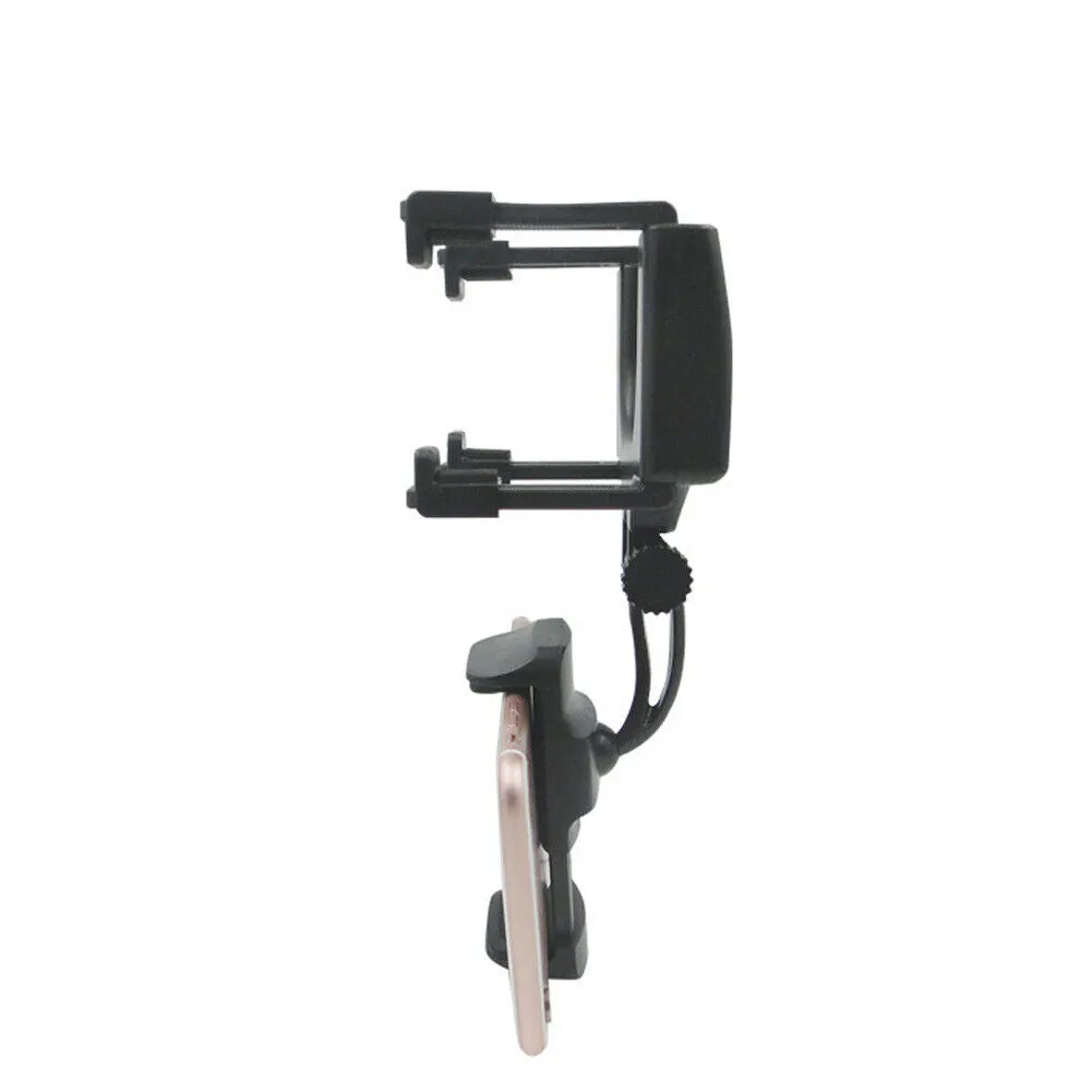 US 2-4 Pc Car Rear View Mirror Mount Stand 360° Rotation Adjustable Phone Holder
