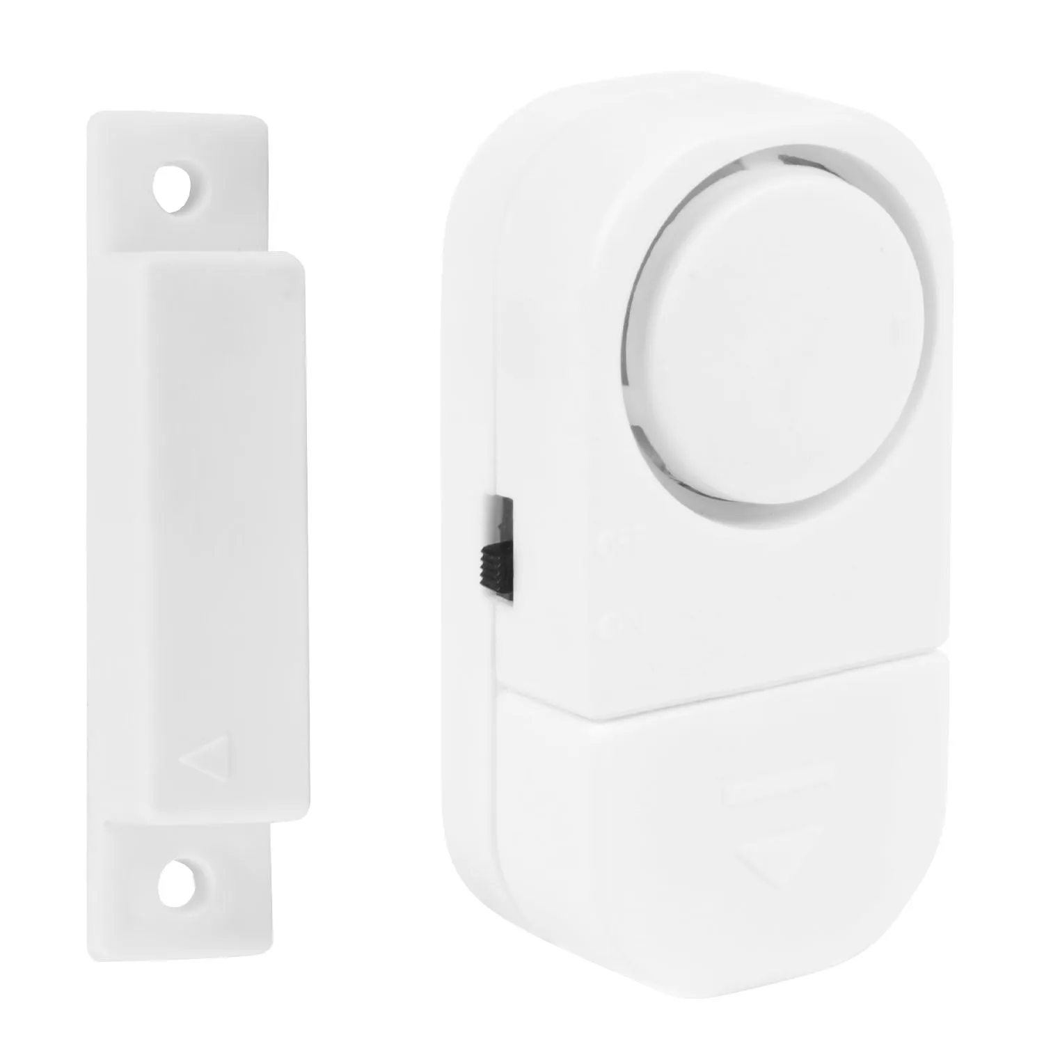 Wireless Window Door Magnet Alarms Magnetic Sensor Security Burglar Alarm For Kid Safety w/ Batteries- Electronics