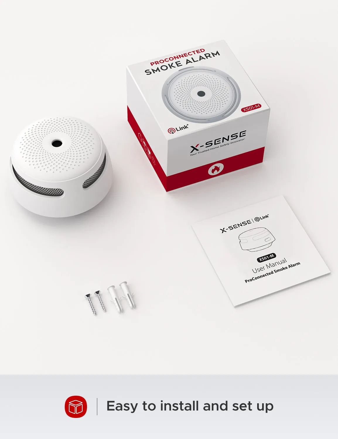 XS01-M Smart Interconnected Smoke Alarm