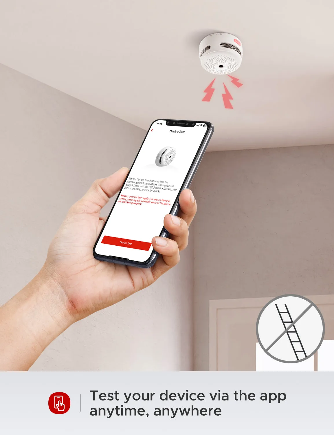 XS01-M Smart Interconnected Smoke Alarm
