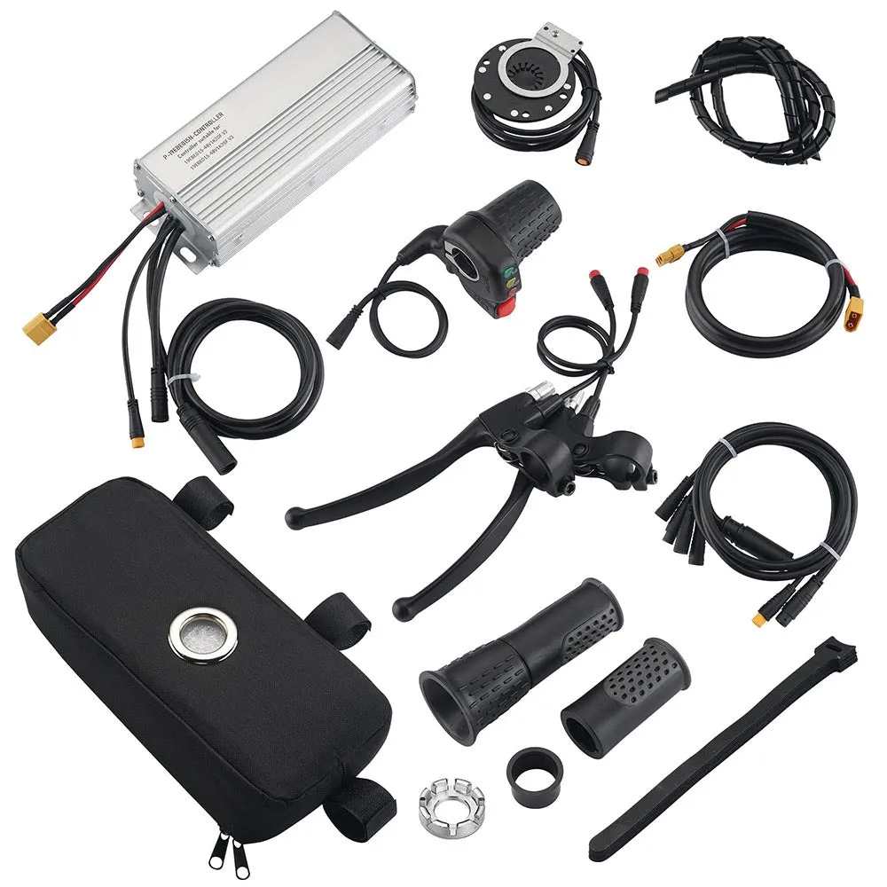 Yescom 20" Front Wheel Electric Bicycle Motor Fat Tire Kit 48v 1000w