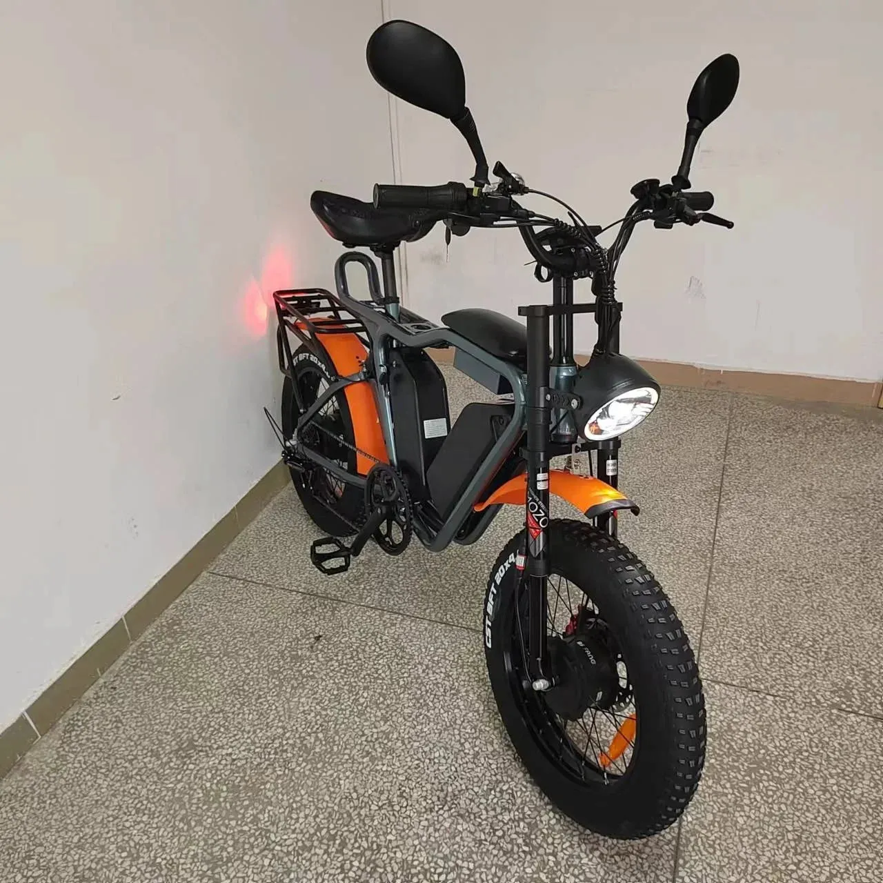 Yolin Q1S  Electric Bike 2000W Dual Motor Bafang Dual Battery 52V44Ah Full Suspension Fat Tire Aluminum Alloy frame Fast  ebike