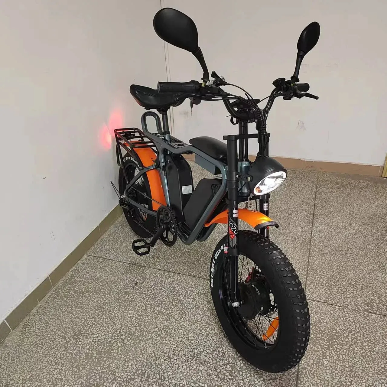 Yolin Q1S  Electric Bike 2000W Dual Motor Bafang Dual Battery 52V44Ah Full Suspension Fat Tire Aluminum Alloy frame Fast  ebike