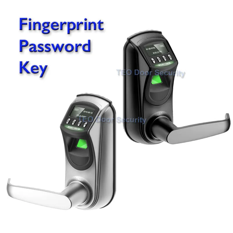 ZK Software L7000 QL70 Digital Fingerprint Lock access control porton electrico garage door opener key and Finger Sensor