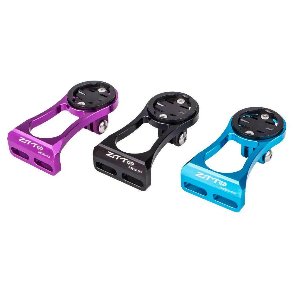 ZTTO Bicycle Stem Computer Mount Camera For Garmin Bryton GPS GoPro Sports Cam Flashlight Holder Heart Rate Road Bike MTB