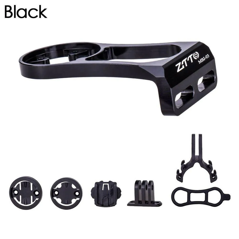 ZTTO Bicycle Stem Computer Mount Camera For Garmin Bryton GPS GoPro Sports Cam Flashlight Holder Heart Rate Road Bike MTB