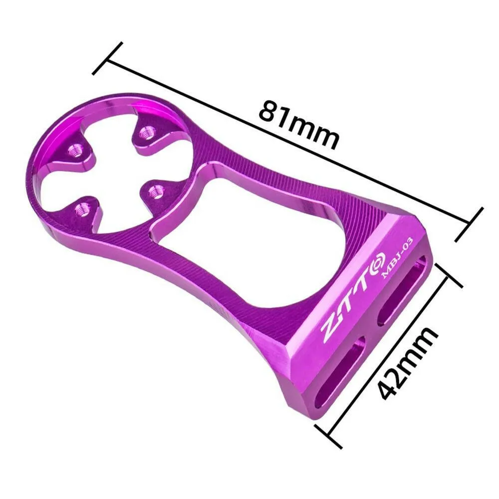 ZTTO Bicycle Stem Computer Mount Camera For Garmin Bryton GPS GoPro Sports Cam Flashlight Holder Heart Rate Road Bike MTB