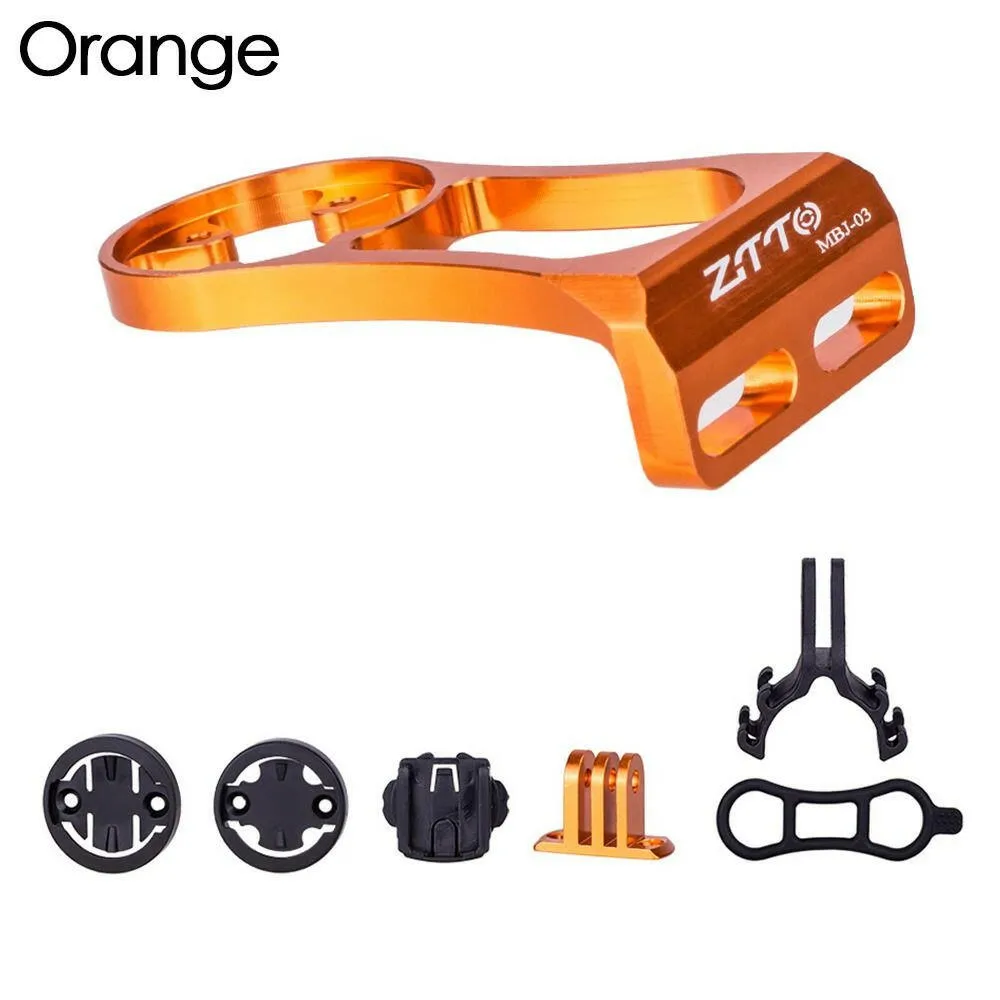 ZTTO Bicycle Stem Computer Mount Camera For Garmin Bryton GPS GoPro Sports Cam Flashlight Holder Heart Rate Road Bike MTB